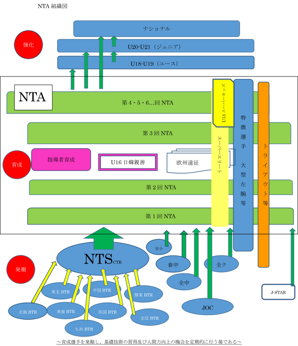 NTA組織図