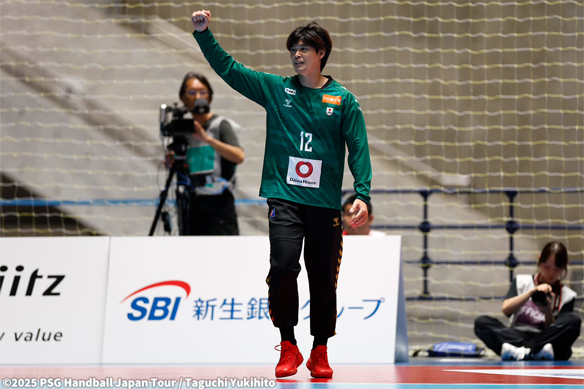 ハンドボール日本代表ウィンドブレーカー 新日本プロレスSOUL SPORTS ナイロンウィンドブレーカー(ネイビー