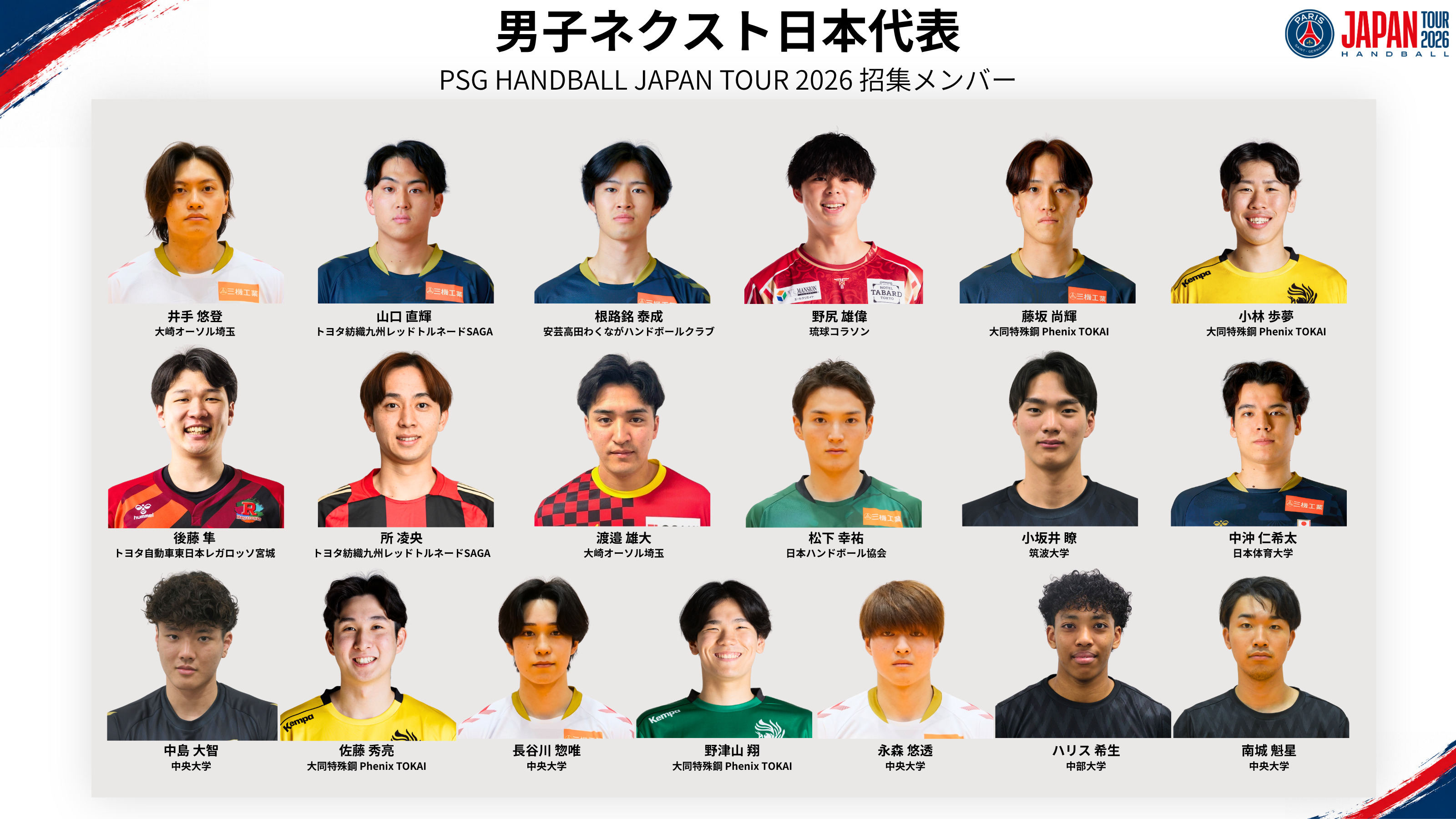 公益財団法人 日本ハンドボール協会：ニュース：「パリ・サン＝ジェル