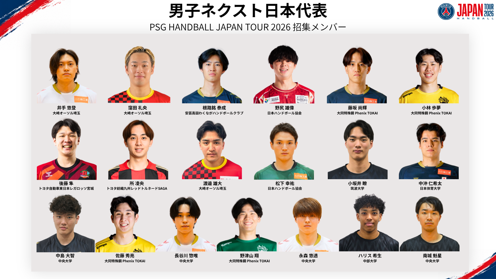 公益財団法人 日本ハンドボール協会：ニュース：「パリ・サン＝ジェル